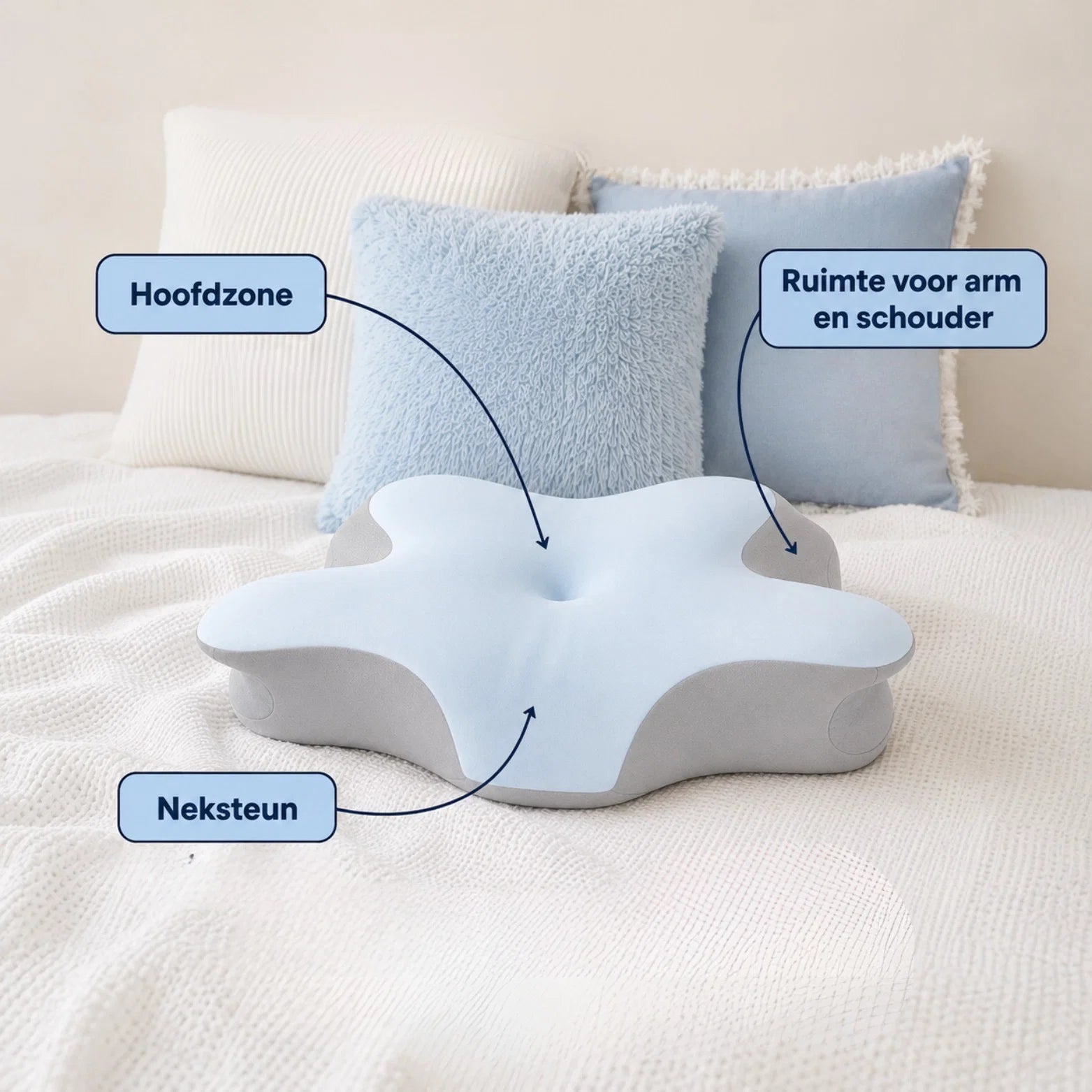 PillowPlush Original | Geef je arm eindelijk een eigen plek